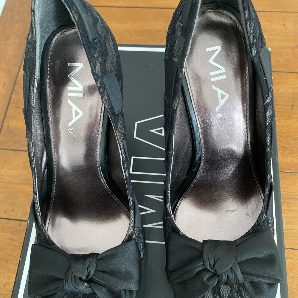 Heels black lace - Picture 3 of 5